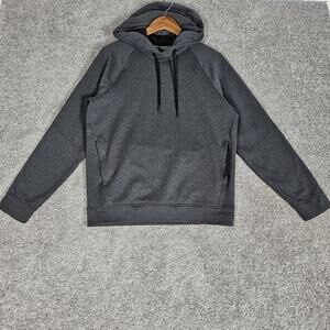Lululemon City Sweat Thermo Hoodie Men's Small Heathered Coal Pullover M3BC1S